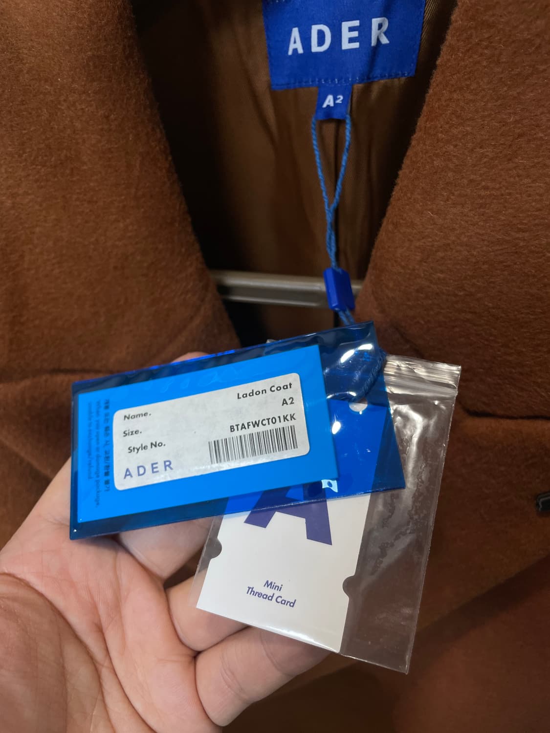 (A2) 아더에러 라돈 카멜 울 코트 상품이미지5