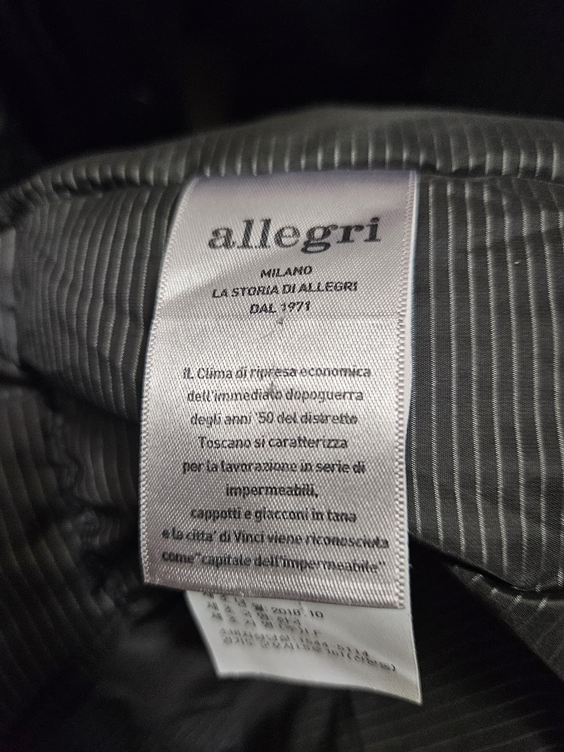 110 XXL) 알레그리 allegri 실버 폭스퍼 구스 다운 자켓 패딩 상품이미지6
