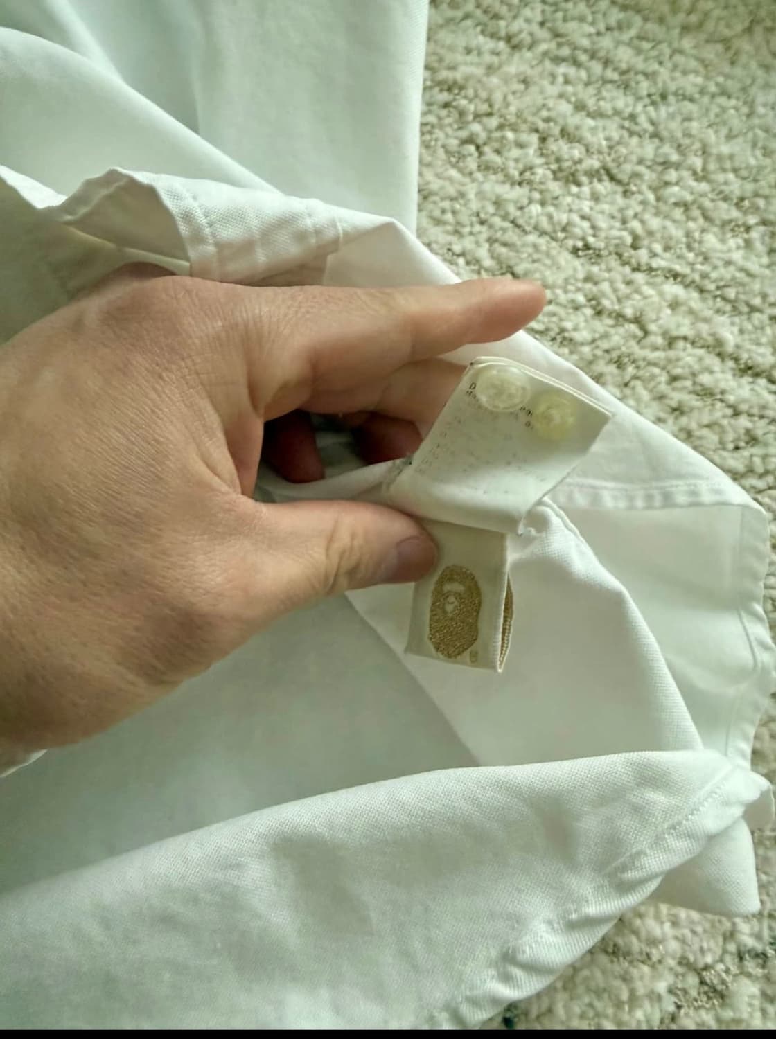 베이프 카모 포켓 셔츠 상품이미지3