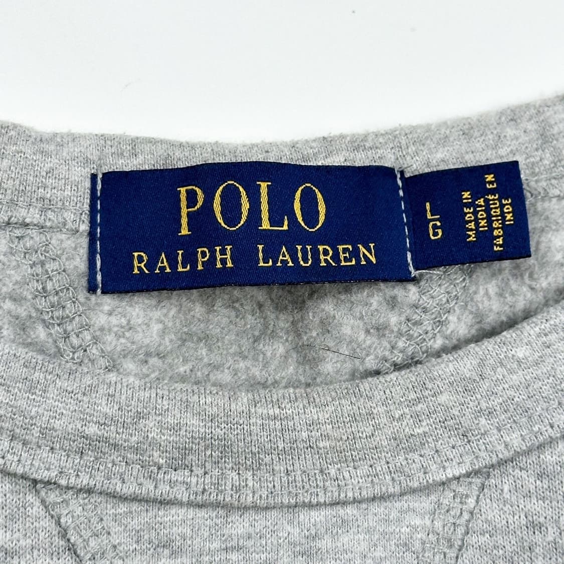 폴로 랄프로렌 포니 그레이 맨투맨 (L) 상품이미지5
