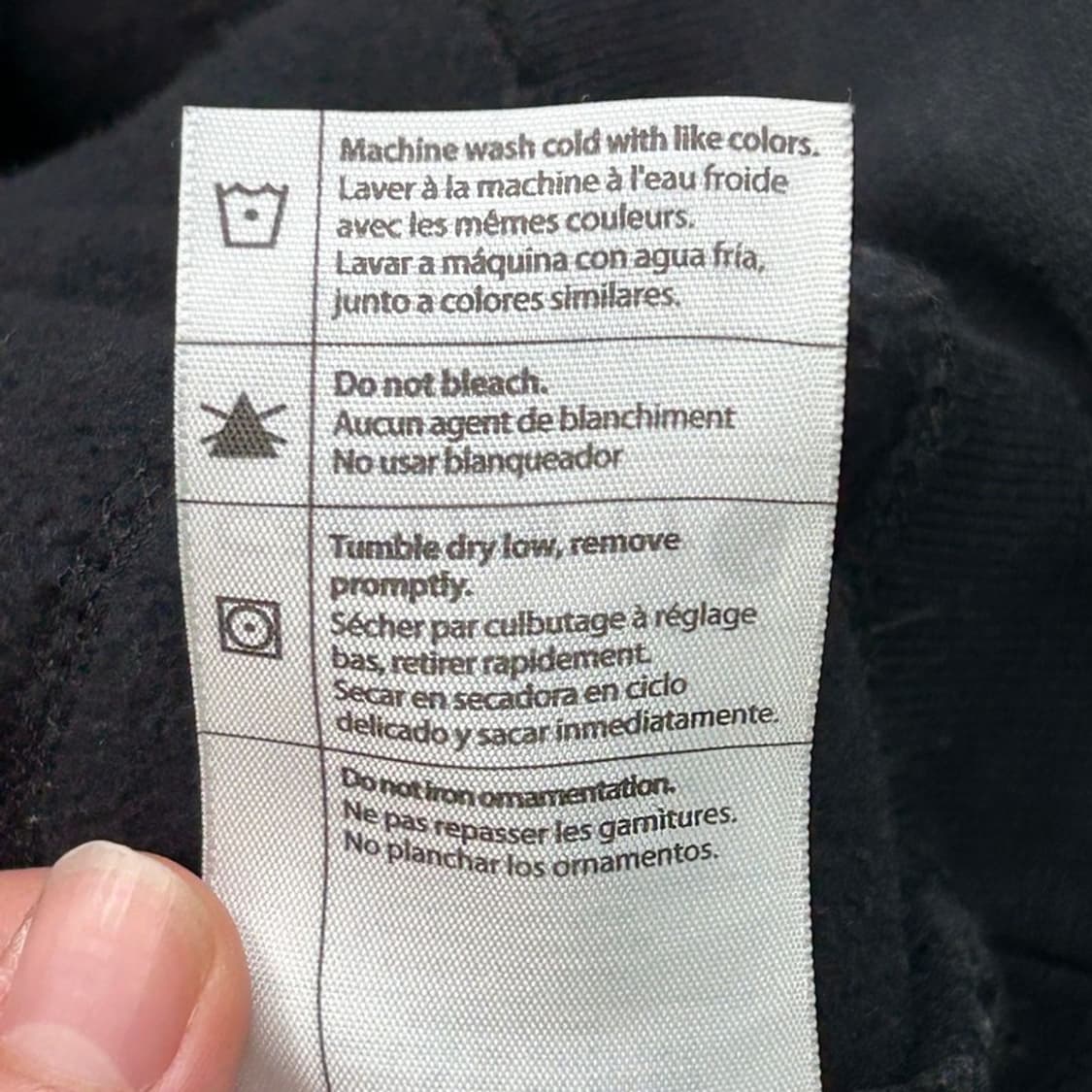 칼하트 루즈핏 미드웨이트 기모 후드 블랙 M 상품이미지7