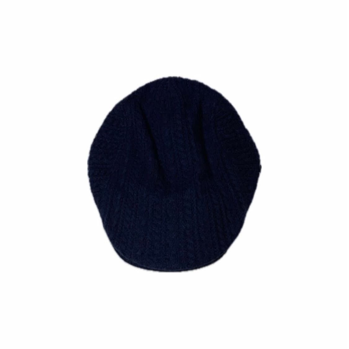 빈티지 니트 헌팅캡 네이비 상품이미지1