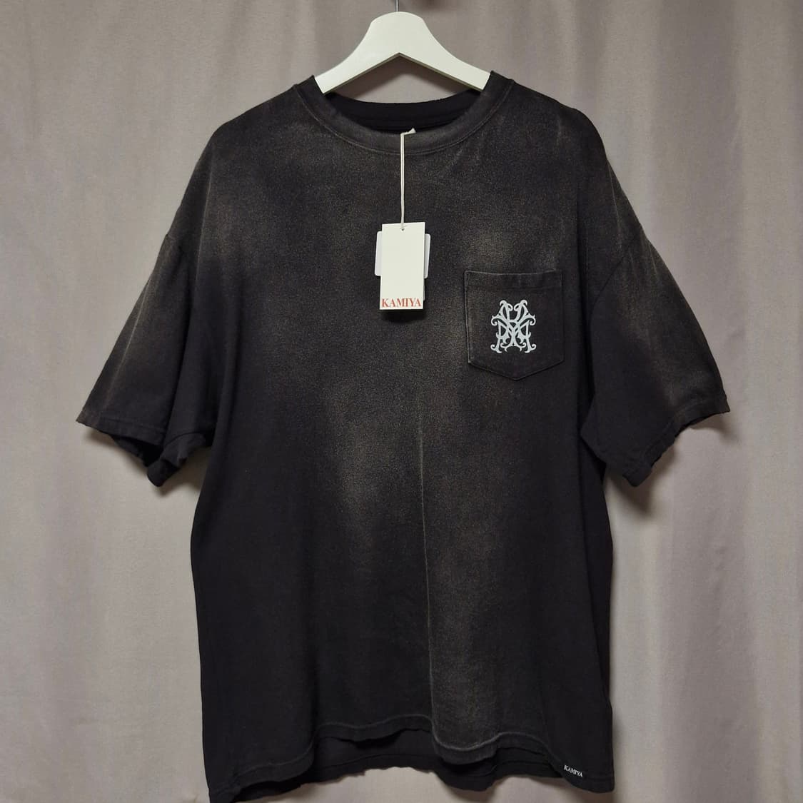 카미야 Rose Distressed 포켓 티셔츠 상품이미지2