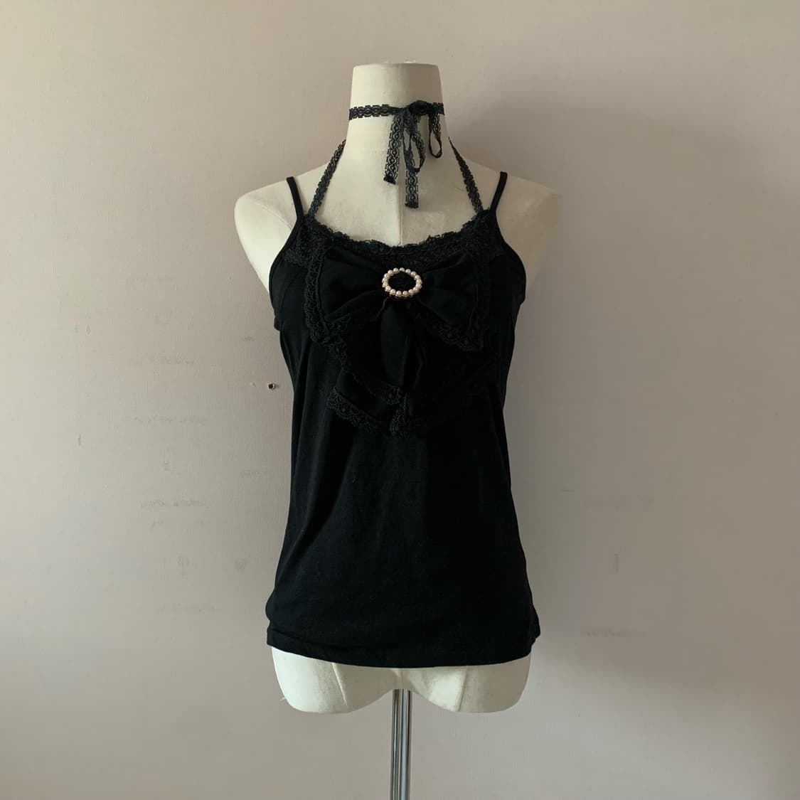 엑시즈팜 리본 나시 엑시즈팜 대장 나시 빈티지 나시 페어리 나시 모리나시 상품이미지1