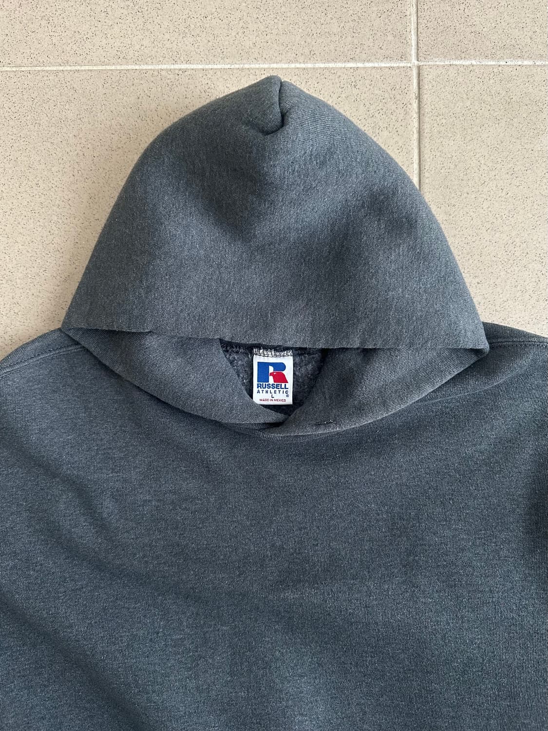 90s 빈티지 러셀 후드 다크그레이 L 상품이미지6