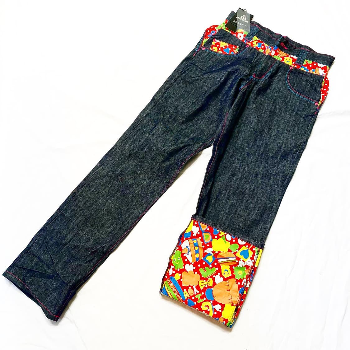 [신품] GUMU - 프린티드 데님 진 상품이미지1