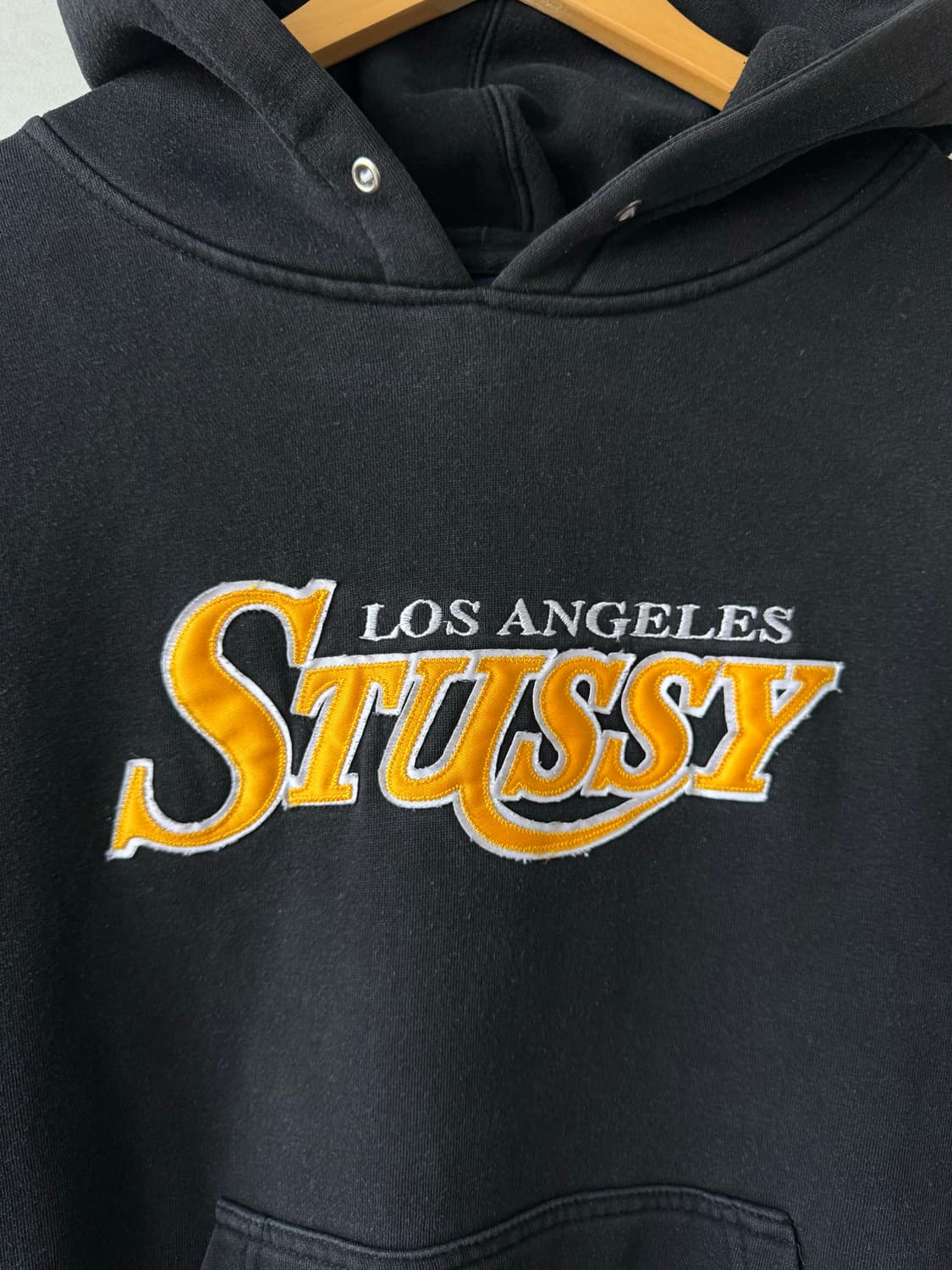 00s 스투시 LA Lakers 로고 후드티 상품이미지4