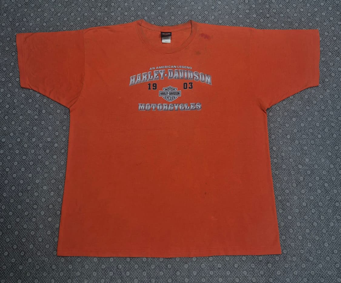 [3XL]00s US made 할리데이비슨 키티호크 딜러샵-A125 상품이미지1
