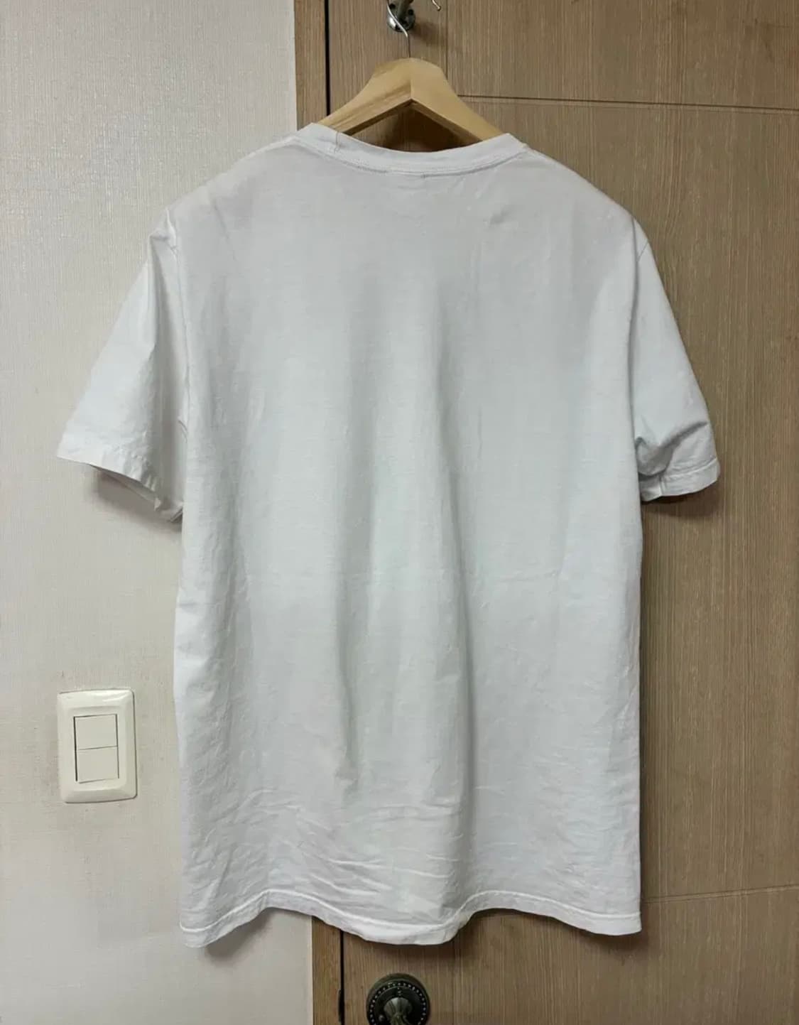 [L]슈프림 미스터카툰 티셔츠 화이트 상품이미지4