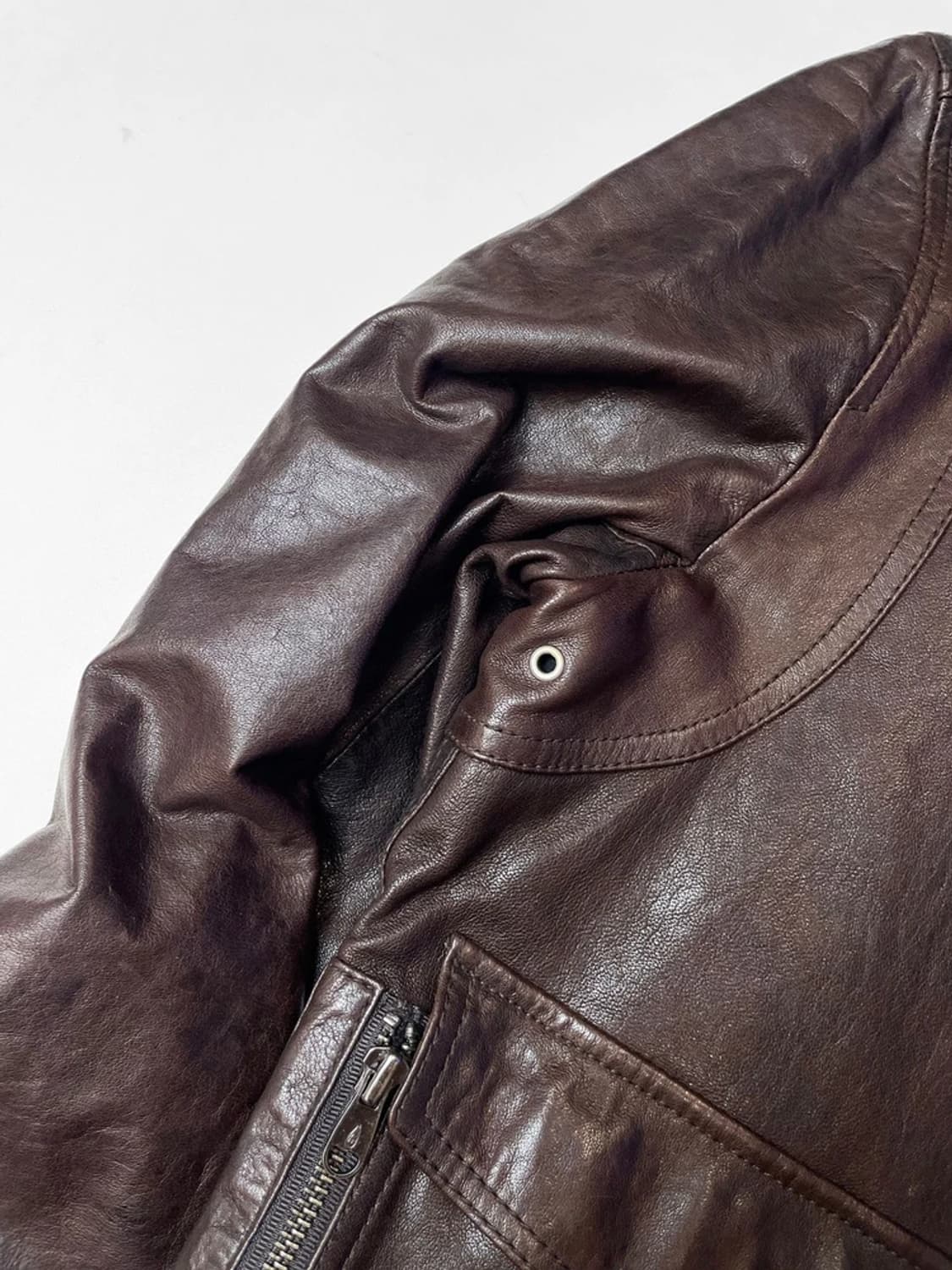 커스텀멜로우 A-1 밀리터리 양가죽 자켓 A1407 상품이미지3