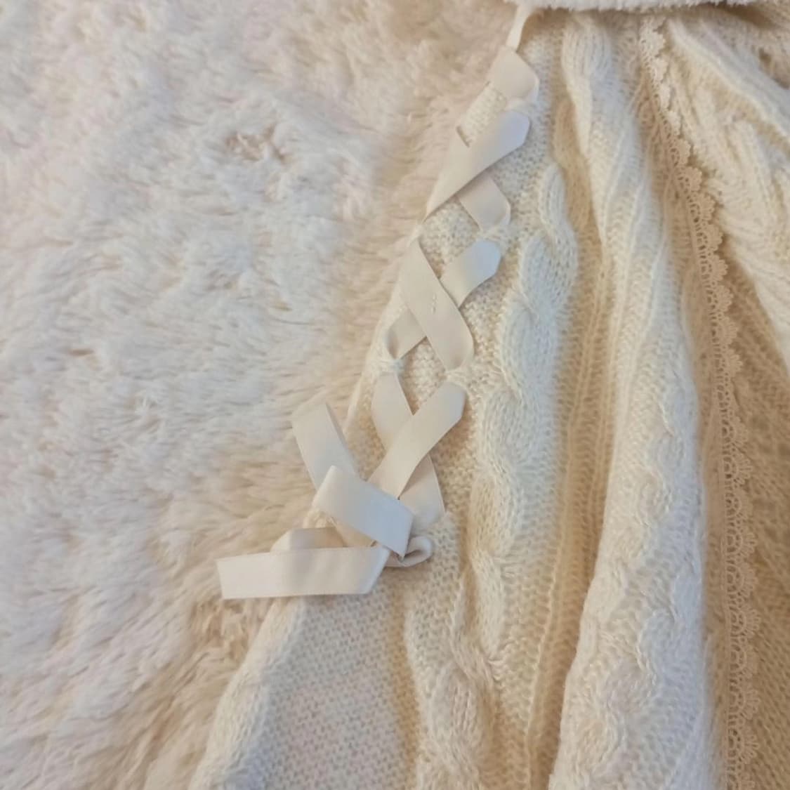 엑시즈팜 판초 케이프 코트 히메갸루 라떼갸루 달천깔 상품이미지4