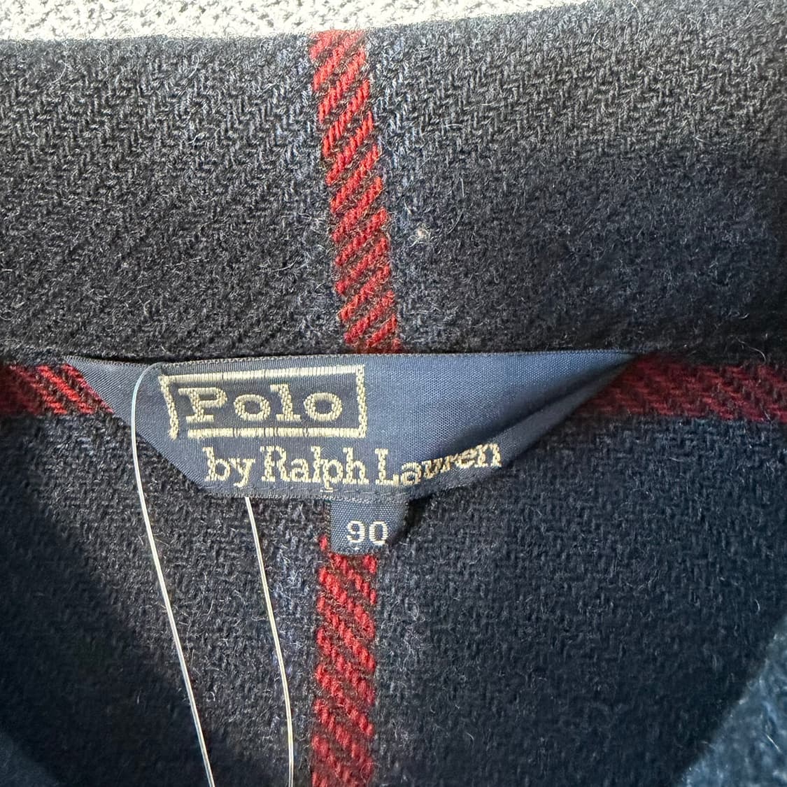 폴로 랄프로렌 울 체크 헌팅 자켓 상품이미지3