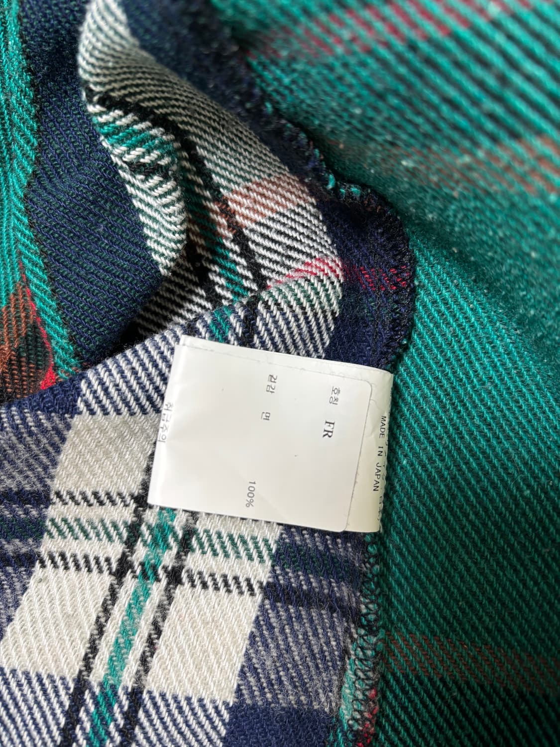 77circa 플란넬 셔츠 상품이미지7