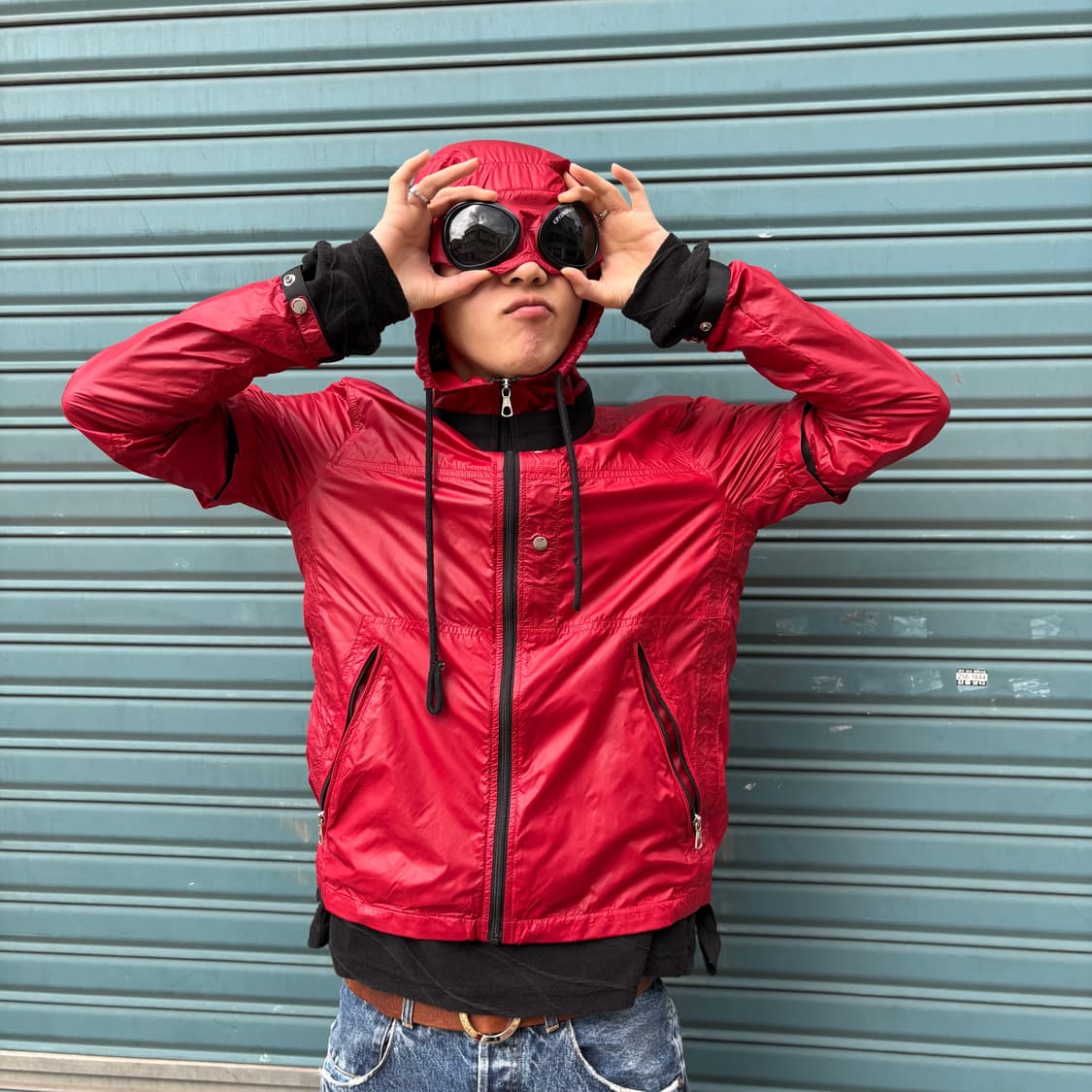 00s 씨피컴퍼니 탈부착 소매 바람막이 자켓 상품이미지1