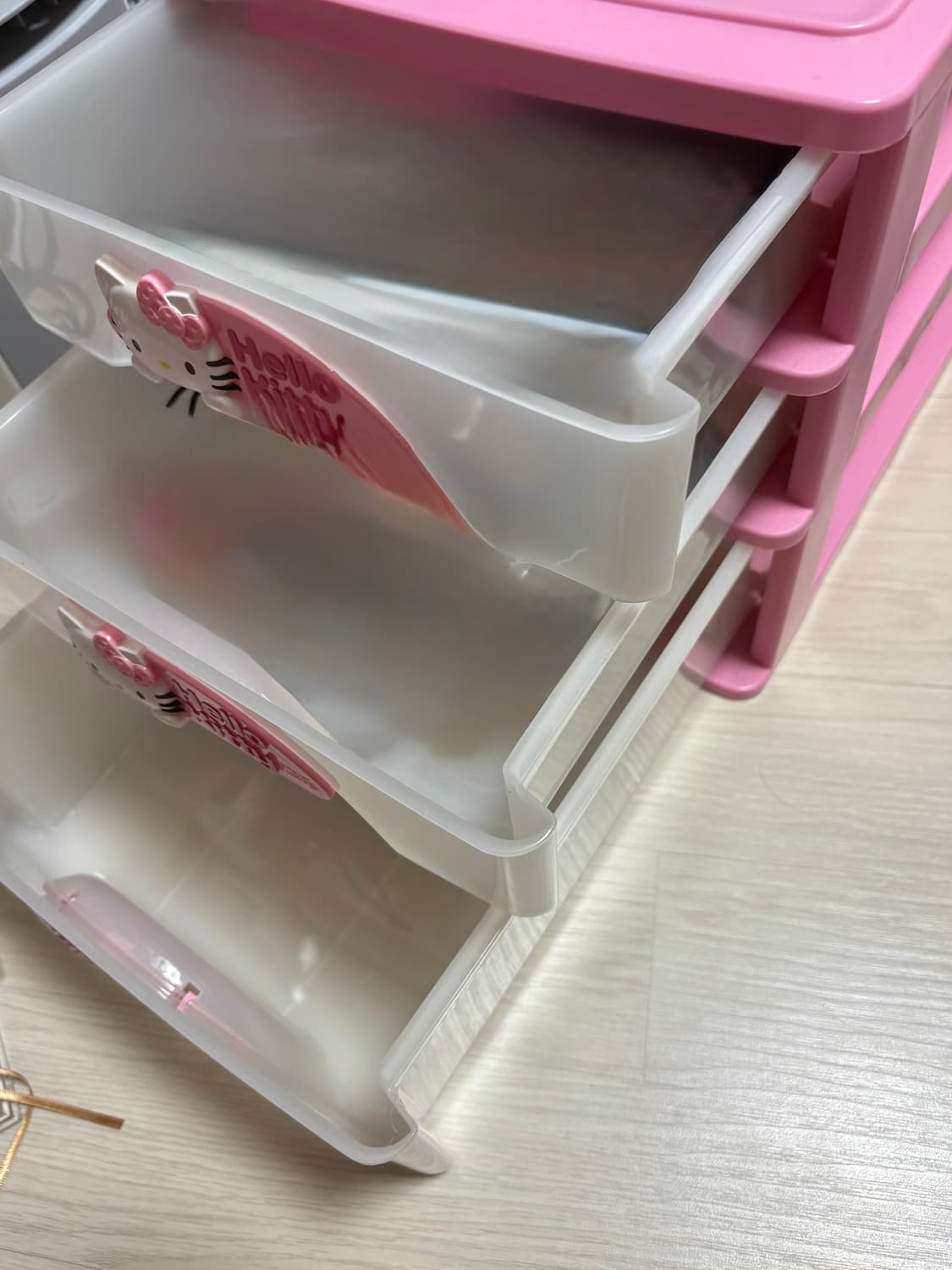 산리오 고전 헬로키티 3단 서랍장 수납함 상품이미지6