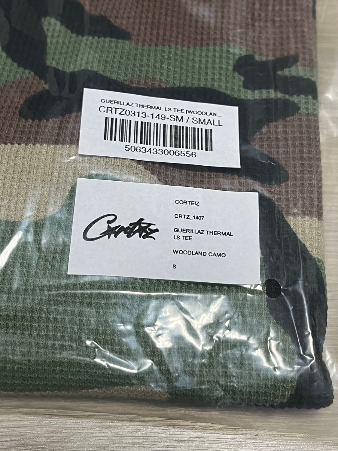 코르테이즈 카모 써멀 롱슬리브 s 상품이미지2