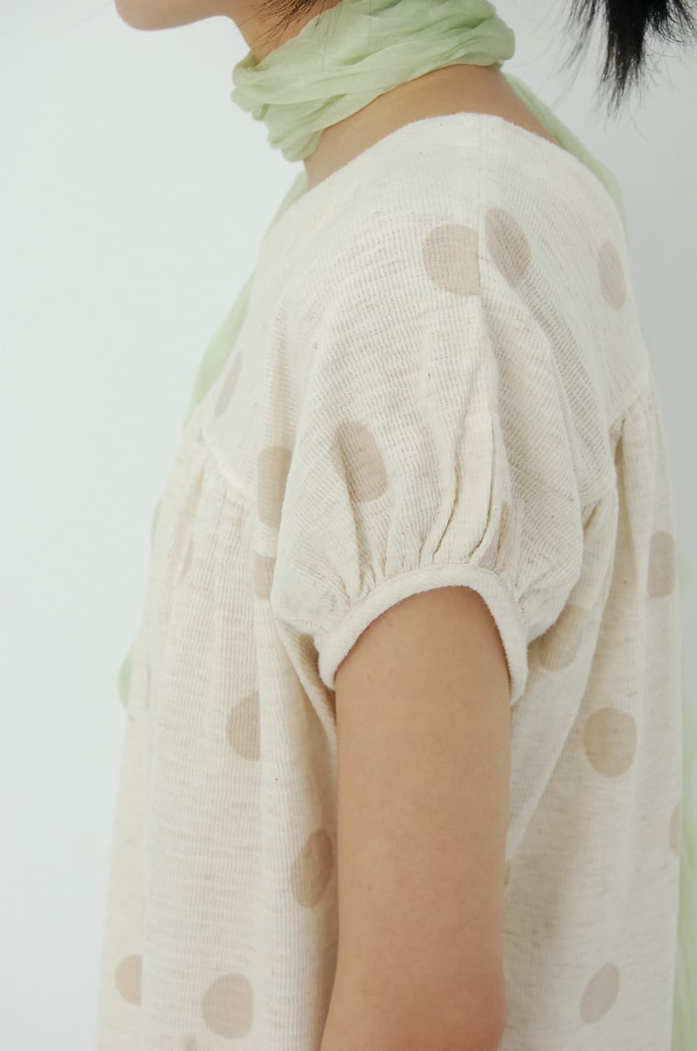 Filene linen polka one piece 상품이미지4