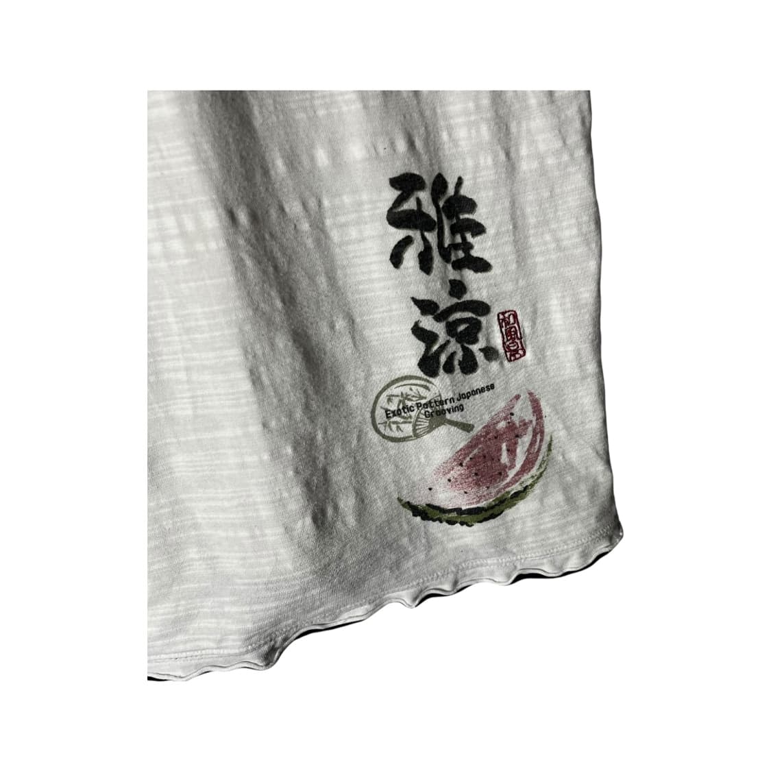 [JPN] 빈티지 오리엔탈 브이넥 레이어드 티셔츠 상품이미지5