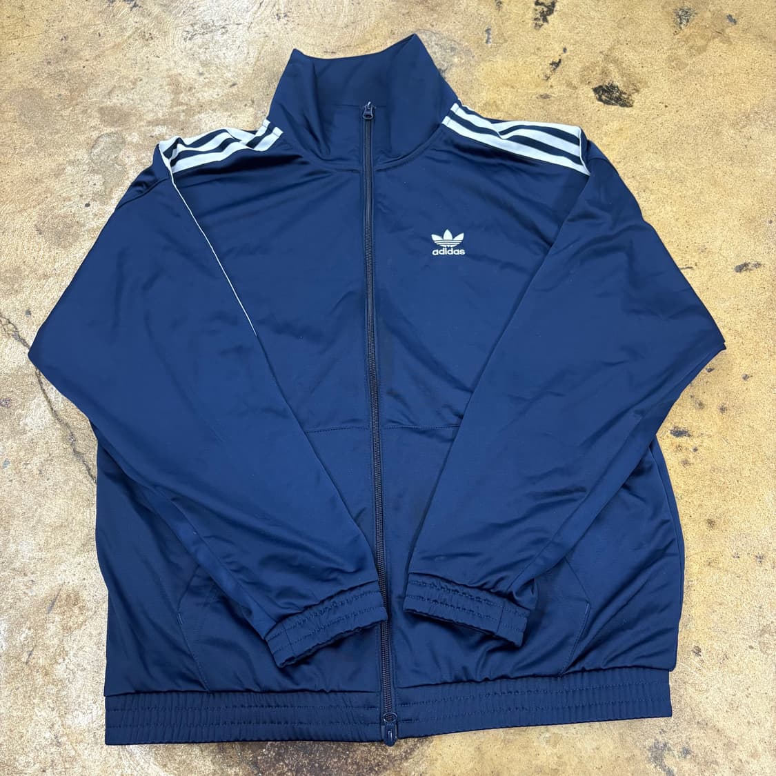 [정품/95,M] 아디다스 트레포일 트랙탑 져지 네이비 b15 상품이미지2