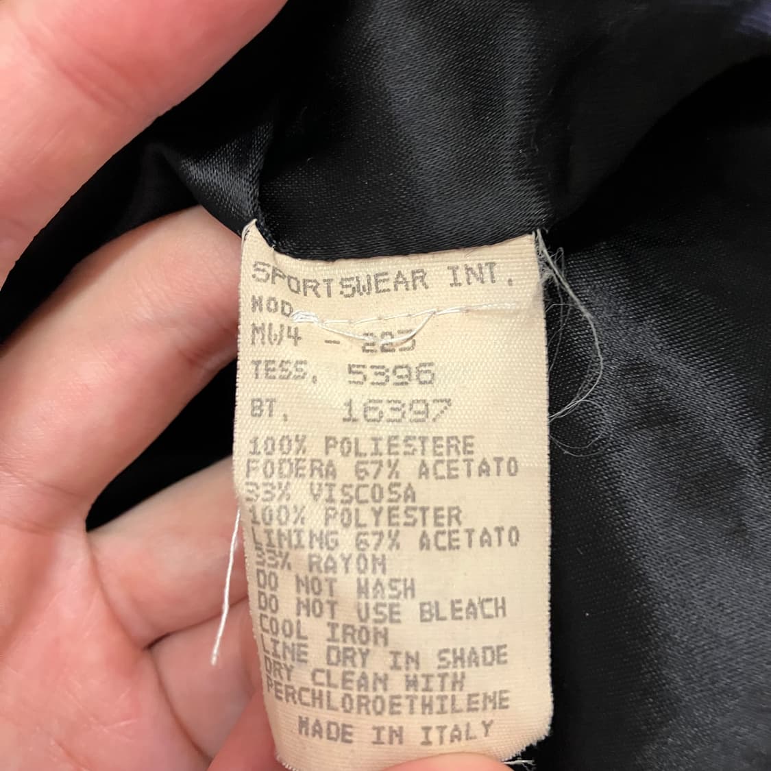 N319 모스키노 디테일 절개 스티치 자켓 상품이미지6