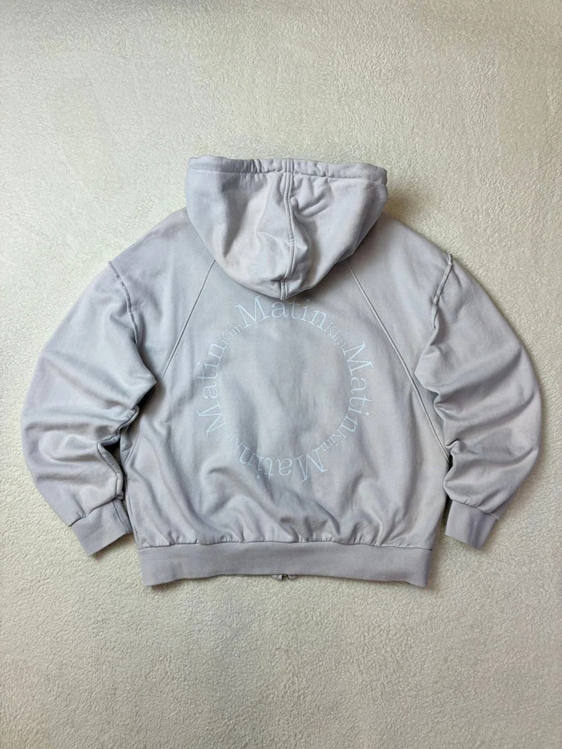 마뗑킴 22ss 그런지 피그먼트 후드 집업 PN5789 상품이미지1