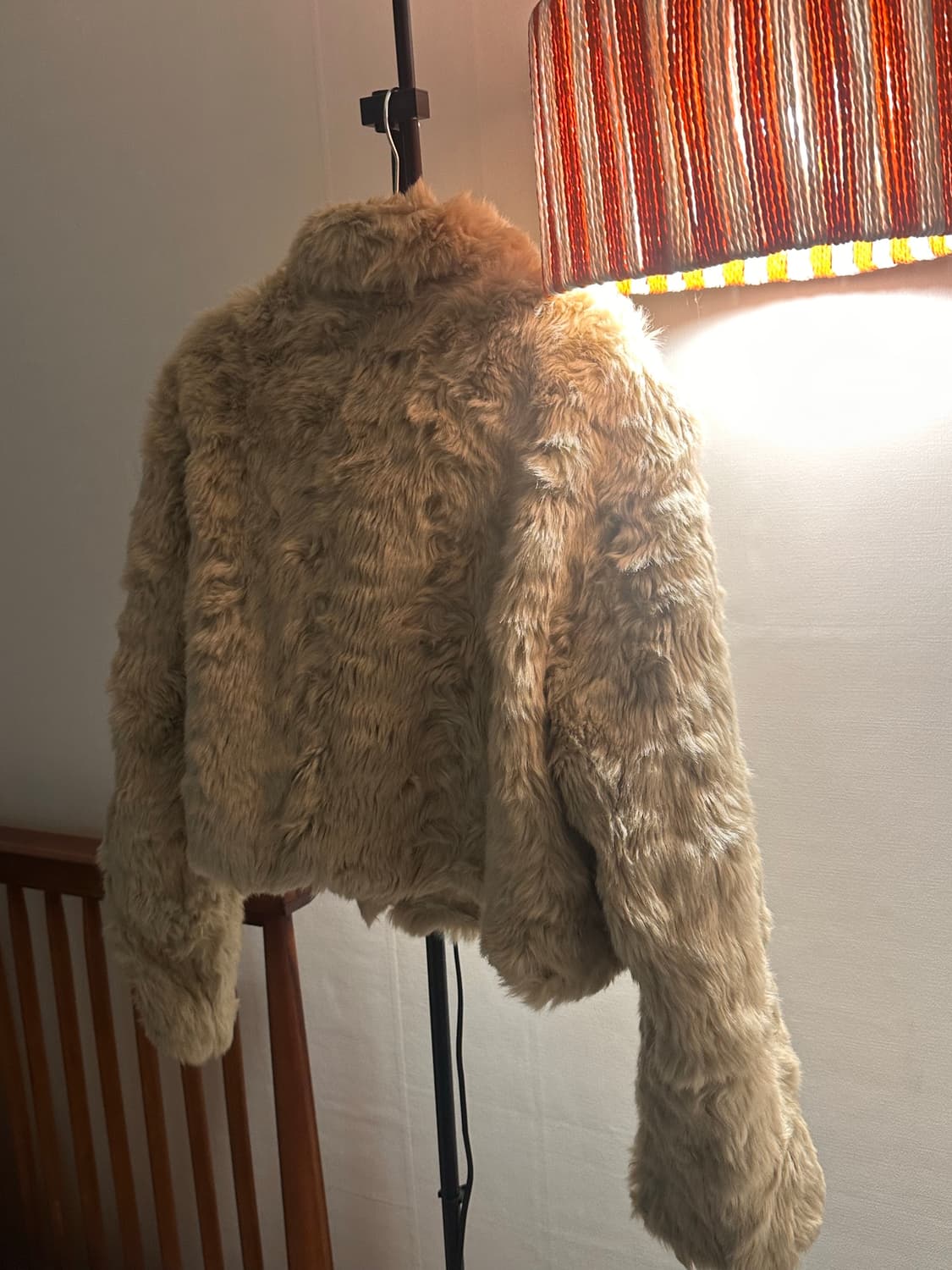 퍼 자켓 아이보리&베이지 상품이미지3