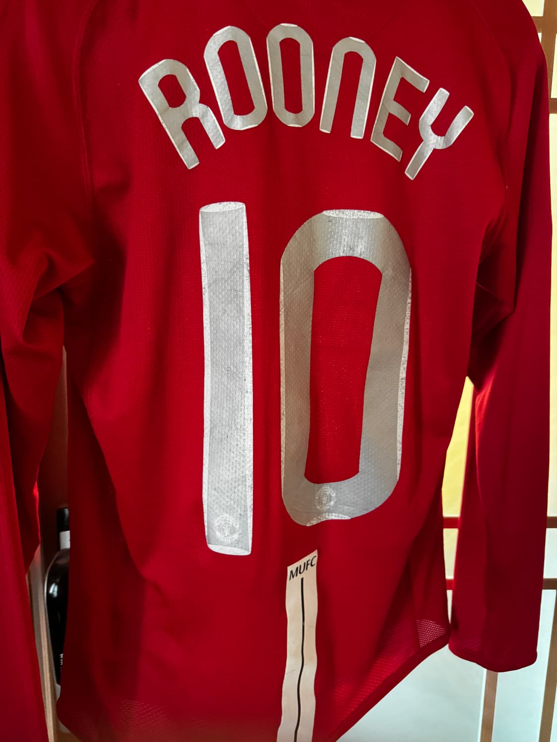 07-08 맨유 챔스결승 ver. 루니 긴팔 상품이미지2