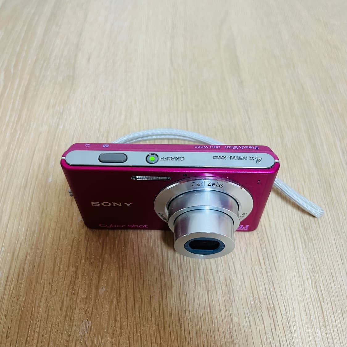 소니 사이버샷 dsc-w320 핑크 빈티지 디카 상품이미지3