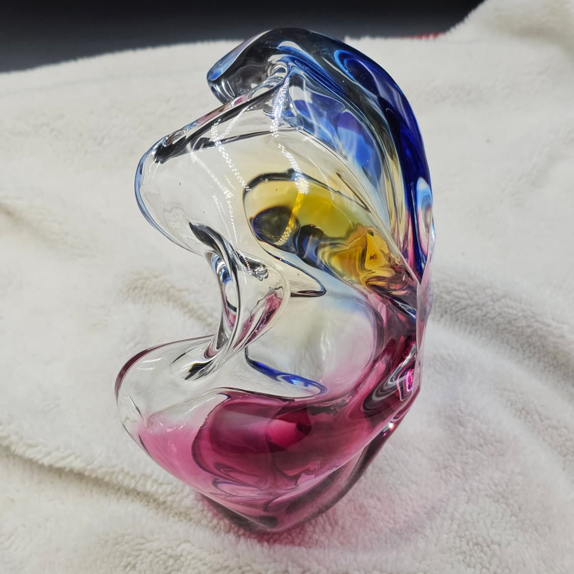 일본 명품 유리공예 쿠라타 KURATA 수제 빈티지 유리볼 유리그릇 상품이미지7