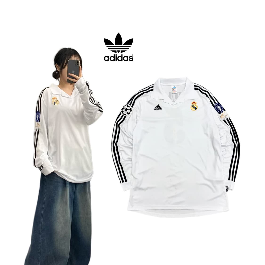 아디다스 레알마드리드 지단 레플리카 유니폼 져지 상품이미지1