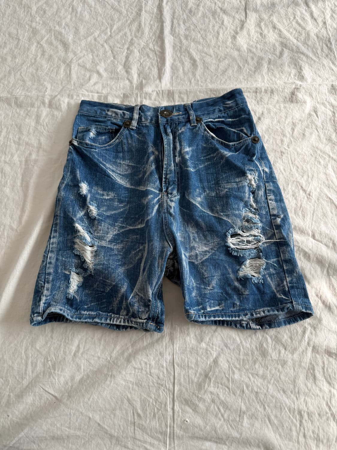 디그딥 하이웨스트 니혼진 너드 와투케 펑크 데님 팬츠 상품이미지1