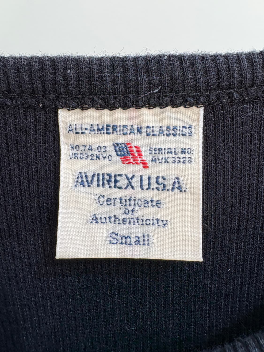 AVIREX 긴팔티셔츠 상품이미지6