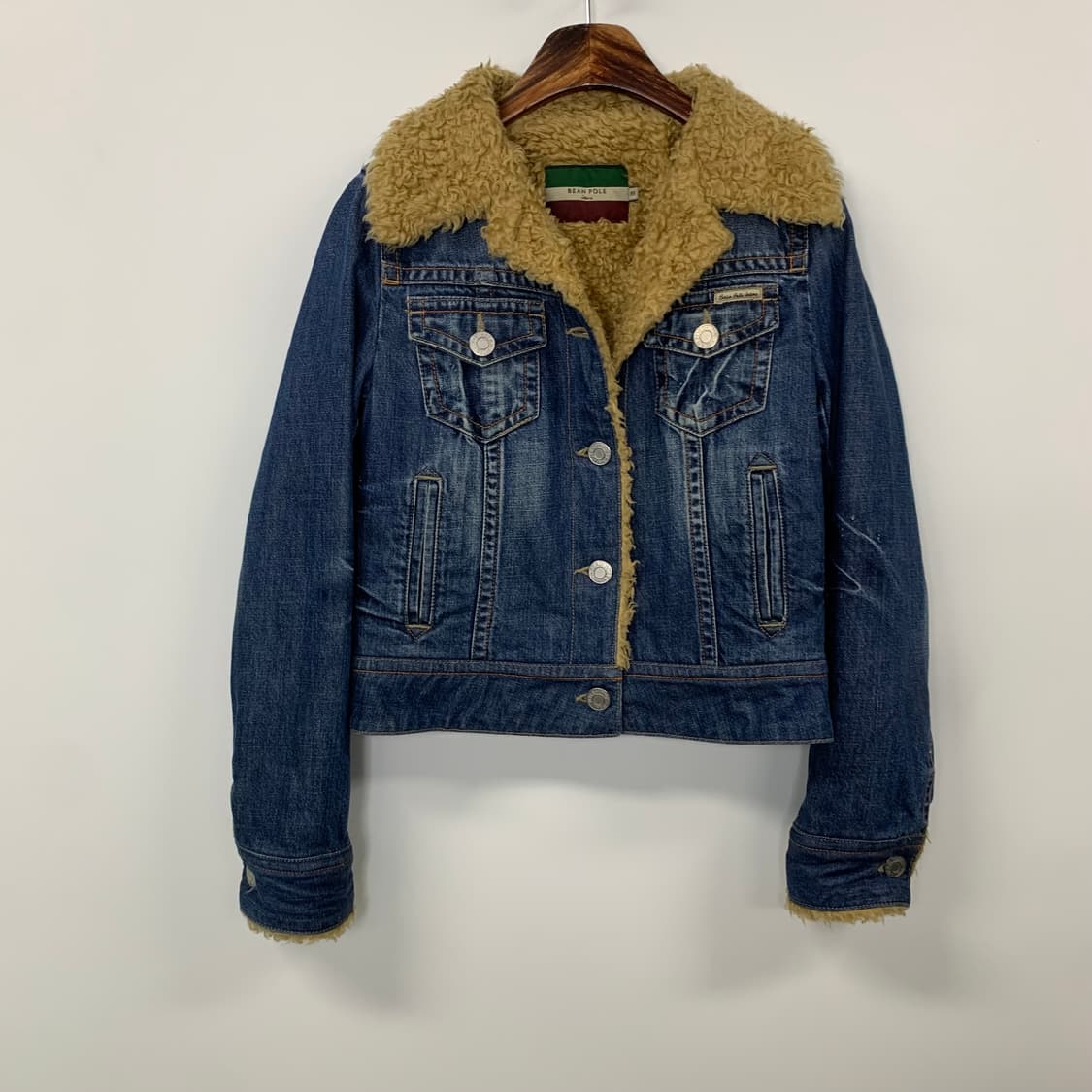 빈폴 포켓 쉐르파 양털 데님 자켓 상품이미지2