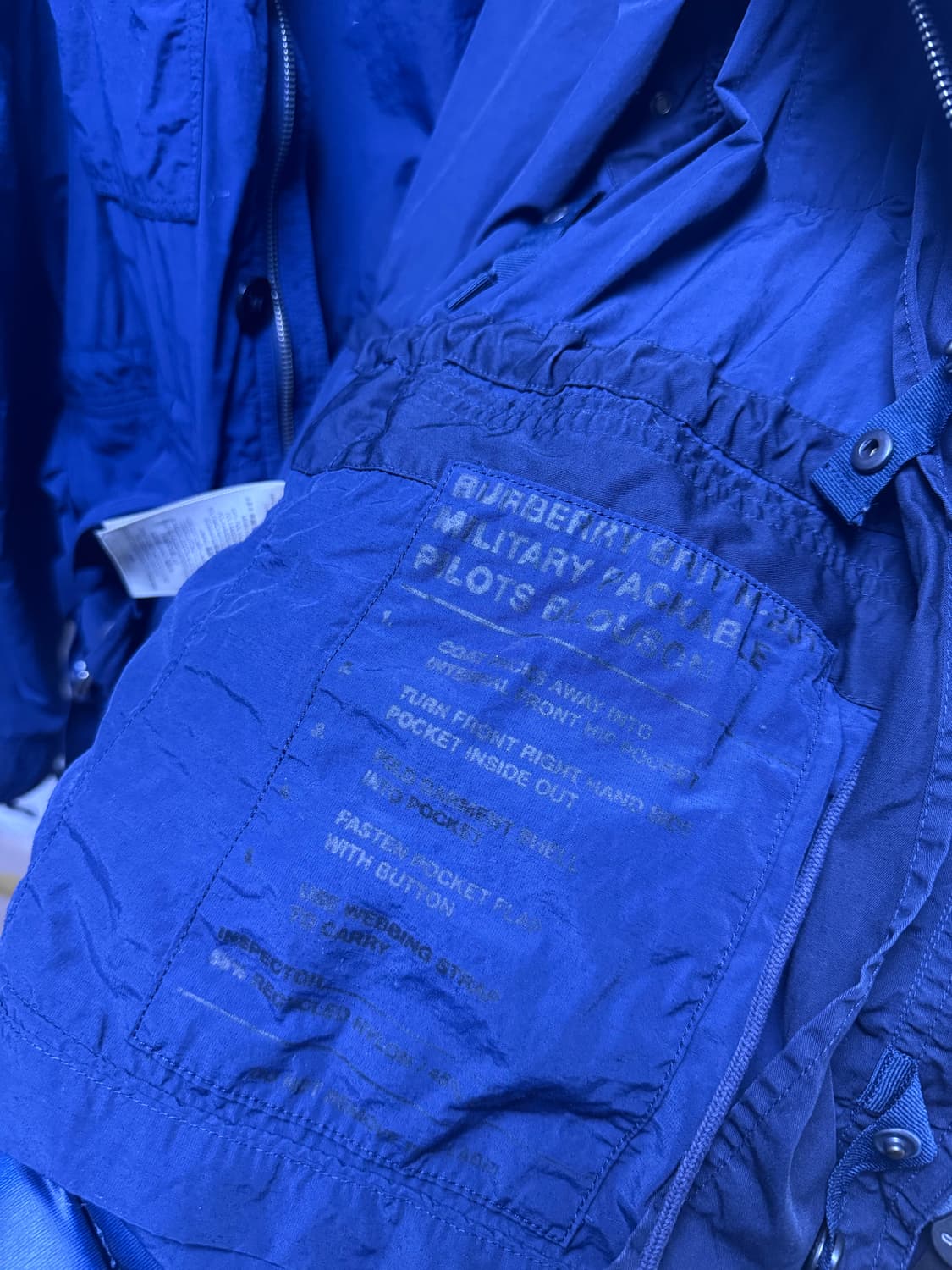 버버리 나일론 필드자켓 야상 L사이즈 상품이미지5