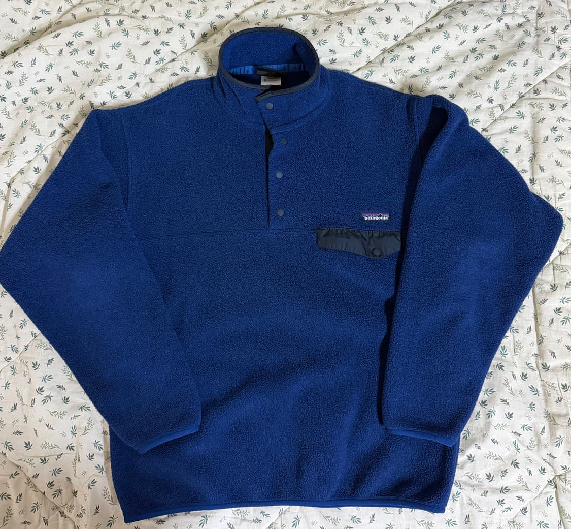 [M] 00s 파타고니아 신칠라 헤비웨이트 퍼플 블루 상품이미지1