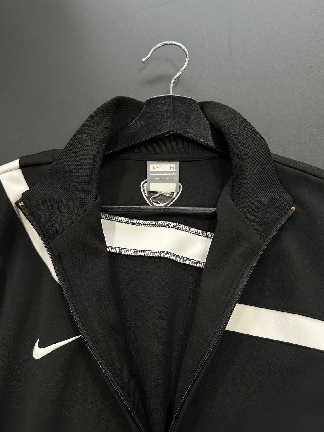 나이키 범고래 사선트랙 져지 매트블랙 상품이미지7