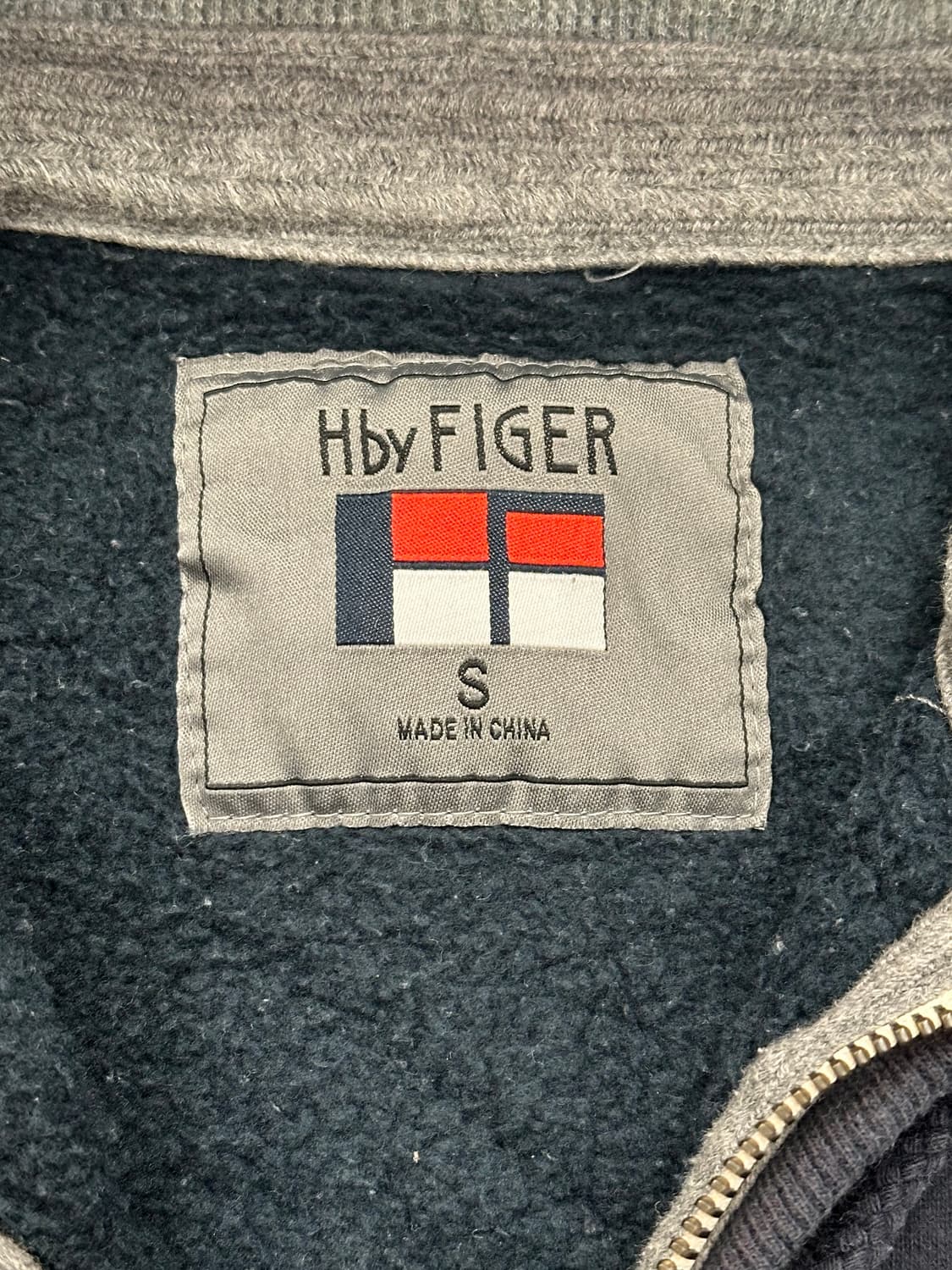 S)Japanese vintage 여성 알파벳 패치 후드 집업 상품이미지6