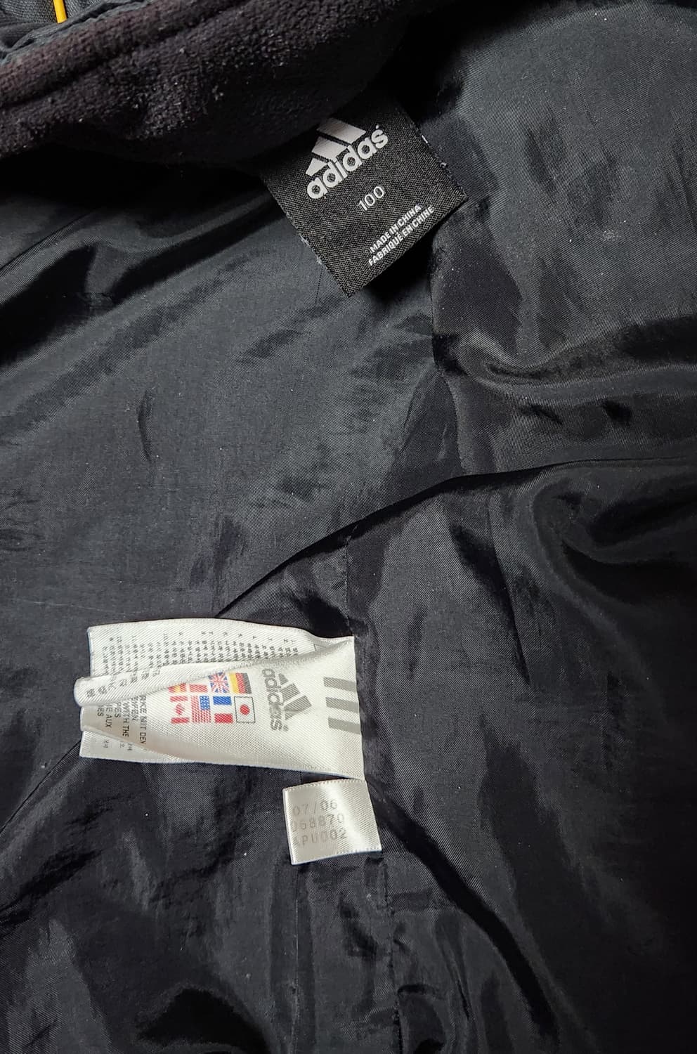 아디다스 독일 국대 06-08 벤치 코트 패딩 자켓 상품이미지6