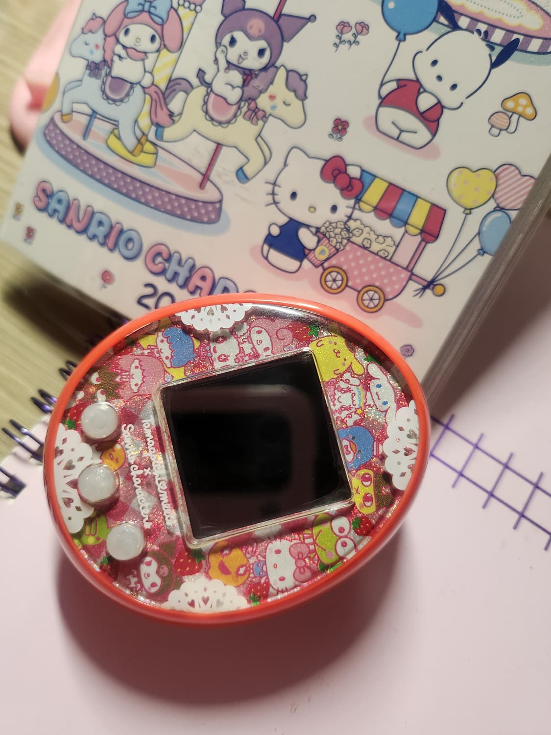 다마고치 산리오 미츠 레드 판매 상품이미지3