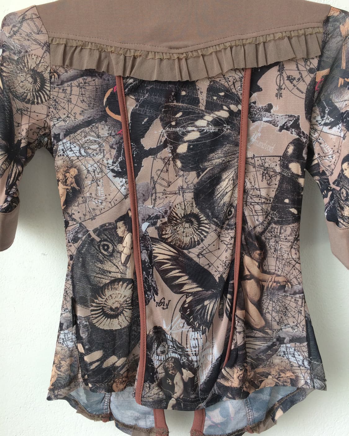 Ozz Angelo mesh shirt 상품이미지5