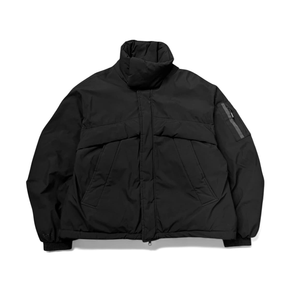 코드그라피(CGP) 몬스터 숏패딩 블랙 상품이미지1