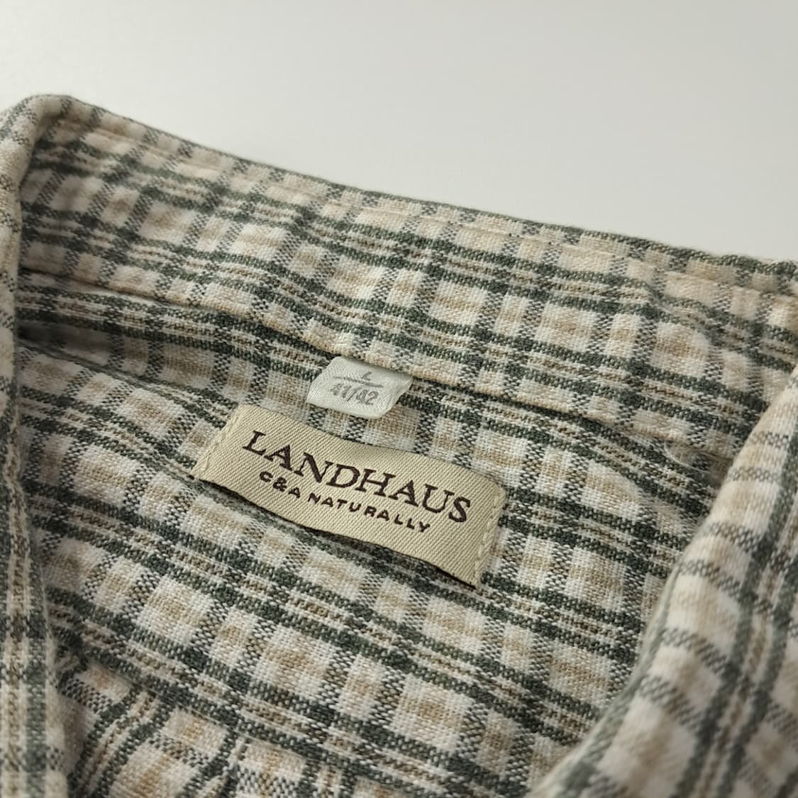 CK279 L 란트하우스 90s 트라흐텐 바바리안 반팔 알펜 셔츠 남방 상품이미지3