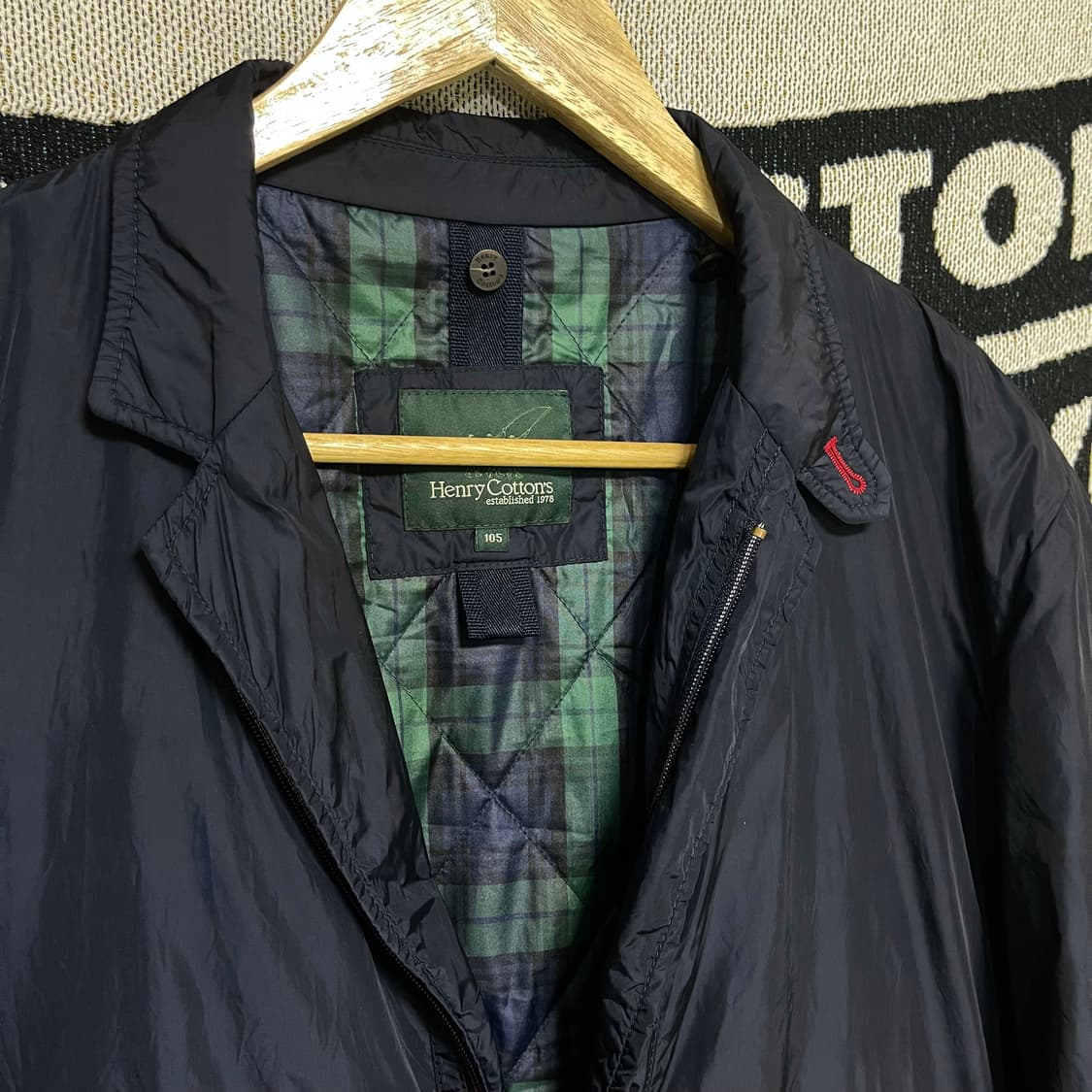 헨리코튼 나일론 자켓 상품이미지2
