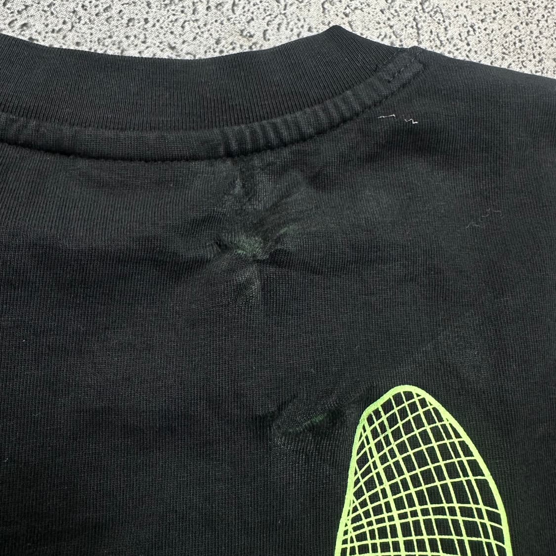 ✨ (바배) 라이프워크 빅로고 블랙 반팔티  상품이미지5