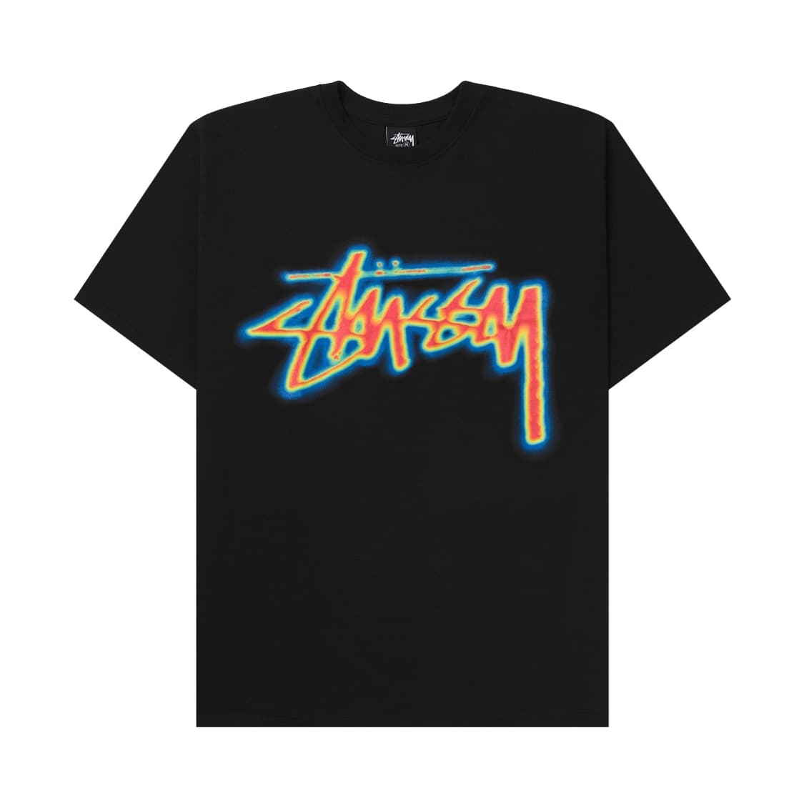 스투시 써멀 스탁 티셔츠 블랙 상품이미지1