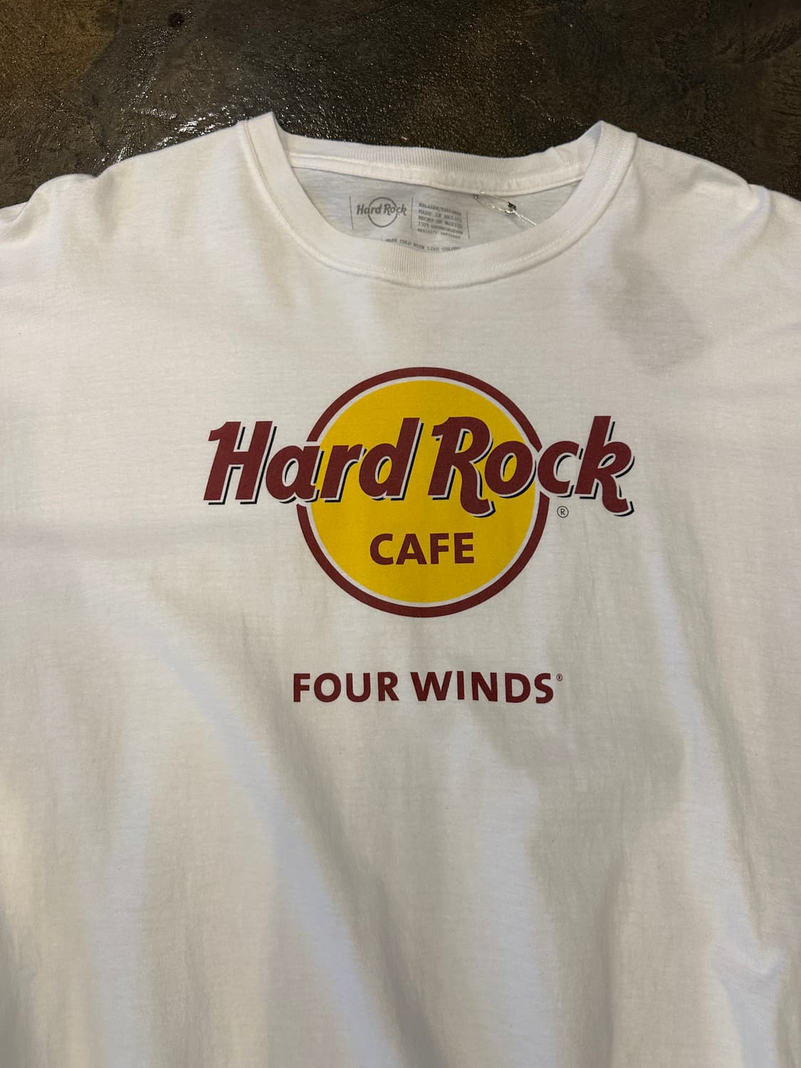 Hard Rock Four Winds 하드락 프린팅 반팔티 XXL 상품이미지3