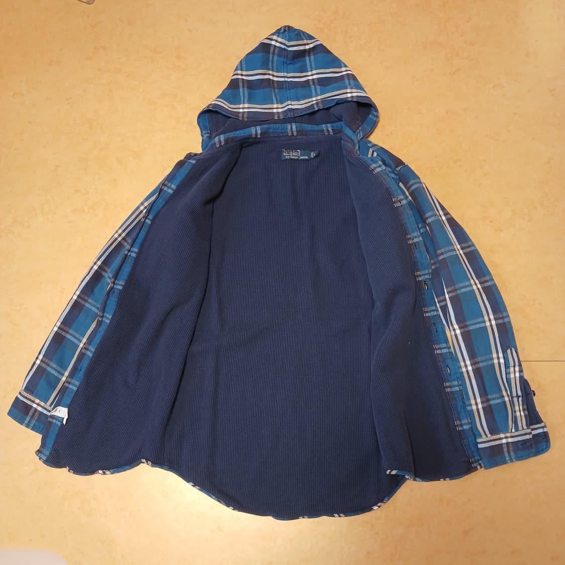 폴로 랄프로렌 체크셔츠. 와플 안감 상품이미지2