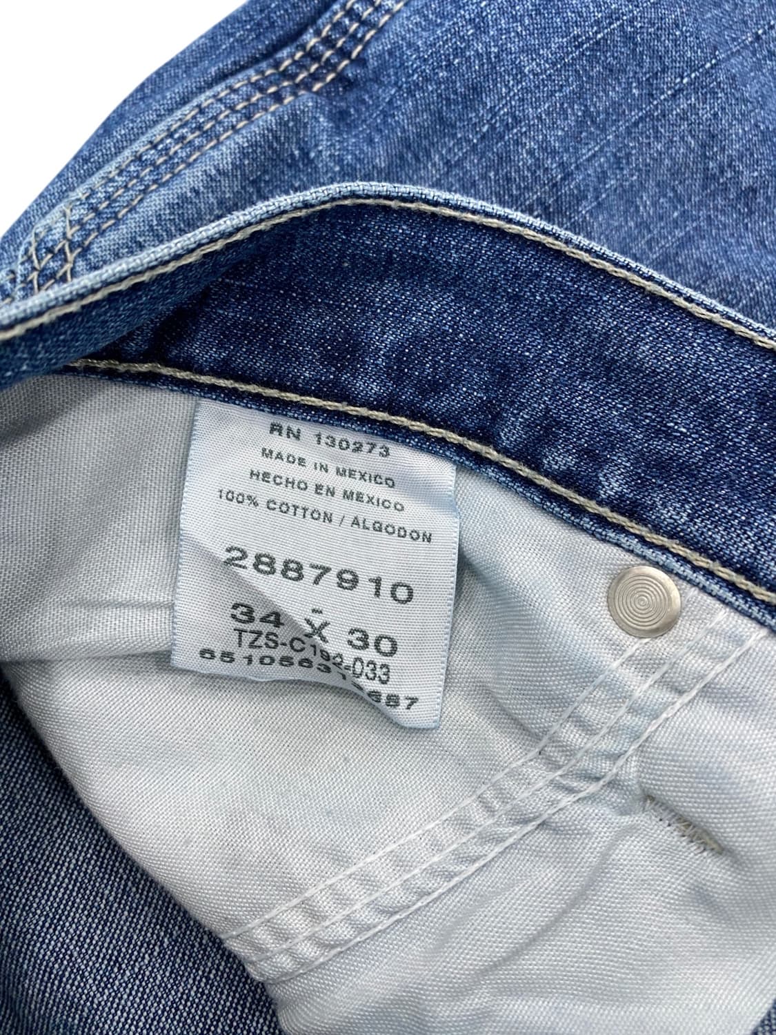 리 카펜터 데님 팬츠 (34) H0417 상품이미지8