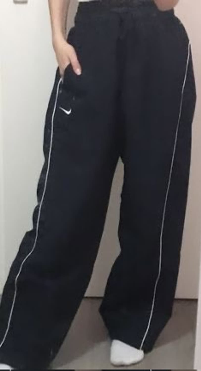 나이키00올드스쿨 화이트사이드라인 웜트랙팬츠 상품이미지1