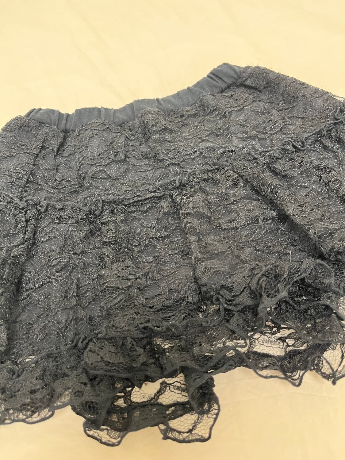 블랙 레이스 캉캉 스커트 상품이미지2